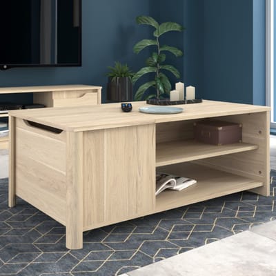 Parisot - Salontafel - Bruin - 110x60x42 cm