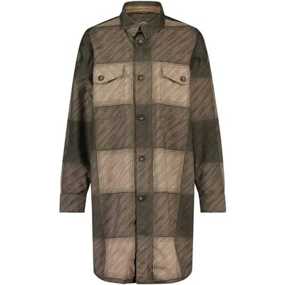 AGU Winter Oversized Rain Shirt Urban Outdoor Dames - Groen - S