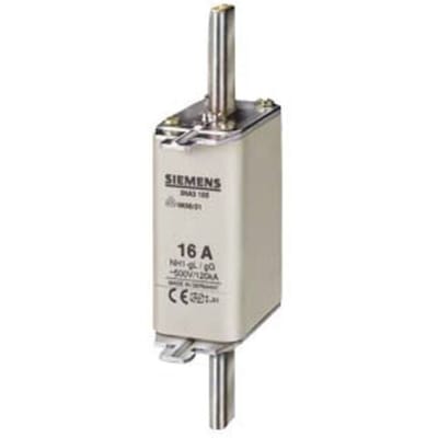 Siemens 3NA3114 Zekeringsinzetstuk Geschikt voor Zekeringsgrootte 000-4 Afmeting zekering : 1 35 A 500 V 3 stuk(s)