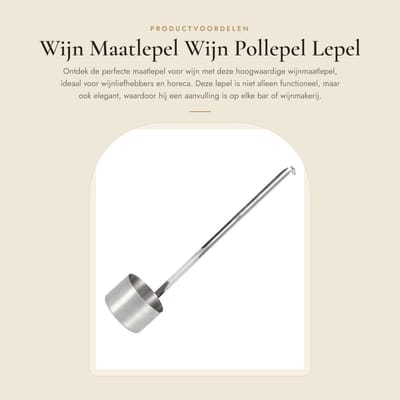 Dailygoods- Maatlepel 500ml - Roestvrij Staal - Antioxidatief - Duurzaam - Geschikt voor Bar/Restaurant - Gemakkelijk schoon te maken - Maatbeker
