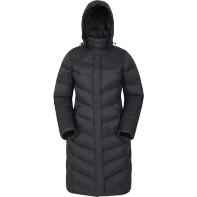 Mountain Warehouse Dames/Dames Alexa gewatteerde jas (Zwart)