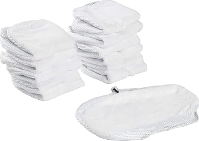 Stoomreiniger pads - Microvezel dweil - Vloeren reinigen - 12 stuks voordeelpak