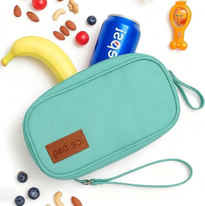 Duurzame en Lekvrije Lunchtas, Makkelijk Schoon te Maken, Ideaal voor Werk, School en Picknick, Houdt Eten Tot 6-8 Uur Koel, Perfect voor Reizen en Buitensportactiviteiten