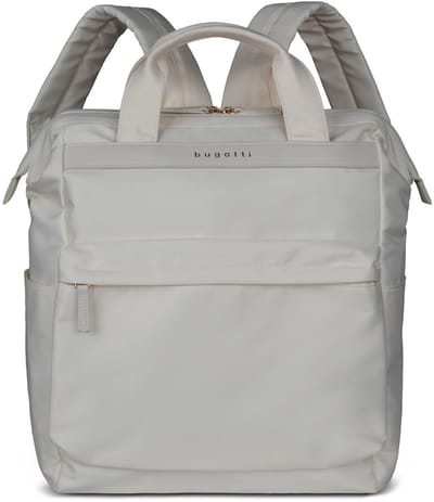 bugatti vrijetijdsrugzak rugzak met laptopvak Mare 2.0 Backpack Beige crème