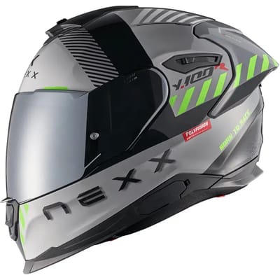 Nexx Y.100R Fade Grijs Zwart Integraalhelm - Helm