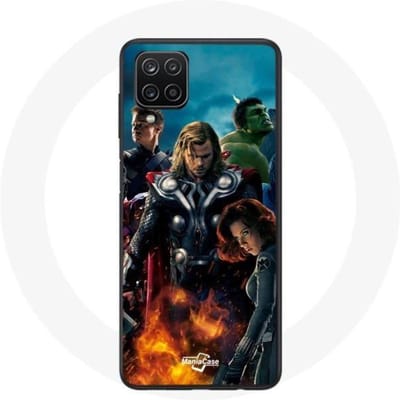 Coque Samsung Galaxy A12 Avengers film de super héros