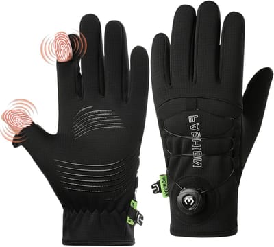 Winterhandschoenen voor Mannen en Vrouwen - Winddicht, Touchscreen en Ideaal voor Fietsen, Wandelen en Sportactiviteiten
