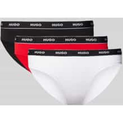 Slip met elastische band met label in een set van 3 stuks