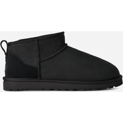 UGG® Classic Ultra Mini voor heren  in Black, Maat 40, Shearling