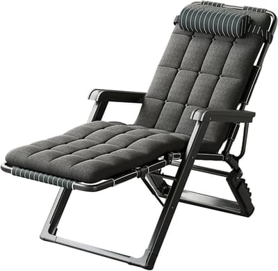 Opvouwbare Ligstoel - Loungestoel Relaxer - Buiten Ontspannen - 5 Verstelbare Posities - 176 x 66 cm - Yh-003