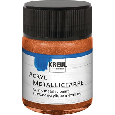 KREUL Acryl Metallic Verf. 50 ml - Koper