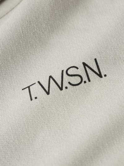 NAME IT - TKMSOX LS SWEAT HOOD LOGO BRU NOOS - Jongens - Sweaters