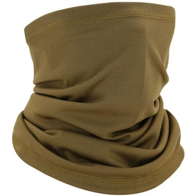 Multifunctionele hoofddoek nekbedekking man vrouwen hoofd gezicht nek gaiter tube muts sjaal bandana stofdicht bivakmuts brown