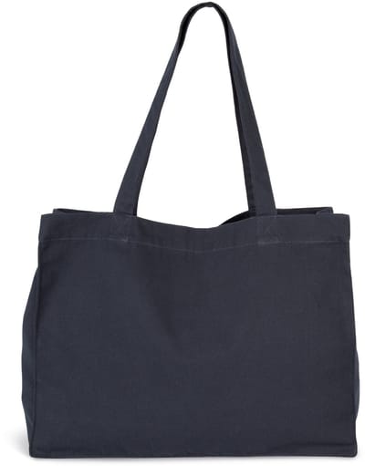 Kimood Grote ‘K-loop’-shopper KI5227 - Navy Blue Jhoot - One size