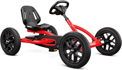 Kinder Skelter - Trapauto Buiten - Actief Spelen - BFR Systeem - 115 x 65 x 63 cm - Rood