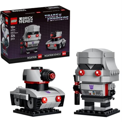 LEGO Transformers Brickheadz 40924- Megatron robot en voertuig