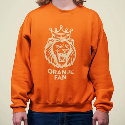 Oranje WK-EK Trui Oranje Fan XS