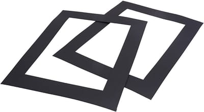 Creativ Company passepartout zwart A4 - fotolijst karton 100 stuks.
