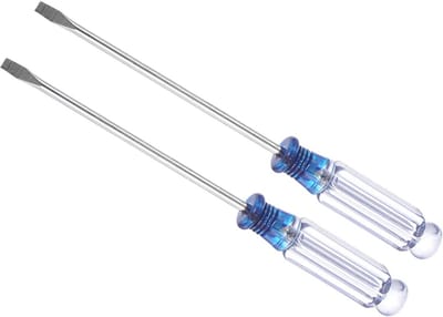 Mini Sleufschroevendraaier 3,0 mm - 127 mm Lengte en Anti-slip Handvat voor Kleine Klussen