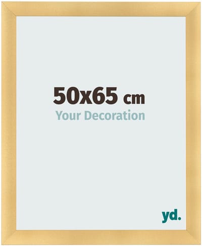 Your Decoration - Fotolijst 50x65 cm - MDF - Goud Mat - Pisa