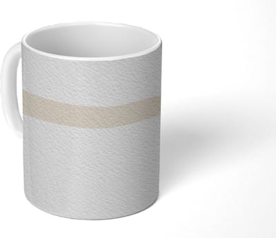 Mok - Koffiemok - Abstract - Minimalisme - Design - Mokken - 350 ML - Beker - Koffiemokken - Theemok