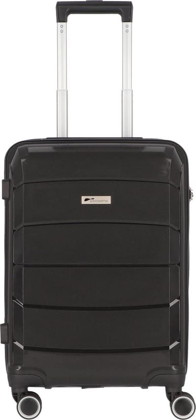 cocoono Cagliari 4 wielen Cabinewagen 56 cm - Harde bagage - Combinatieslot - schwarz