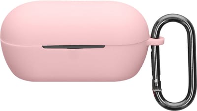 kwmobile cover voor oordopjes case - geschikt voor Sony WF-C710N - Trendy beschermhoes draadloze oordopjes in oudroze