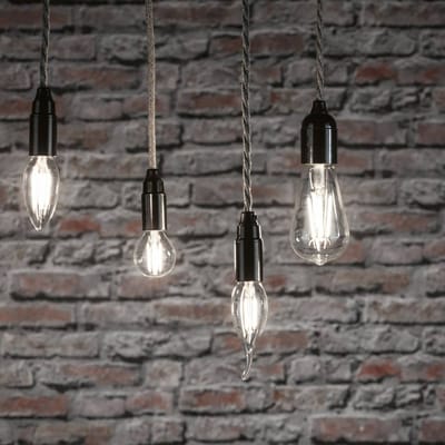 Filament 230 V LED-gloeilamp E27 470lm 4,8W 4000K Mat