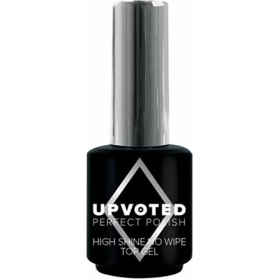 NailPerfect UPVOTED Soak Off High Shine No Wipe Top Gel - 15ml