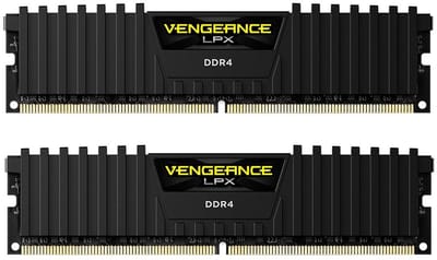 Corsair Vengeance LPX DDR4-2400 - 16GB - CL16 - Dual Channel (2 pcs) - Intel XMP - Zwart