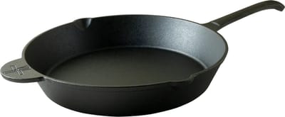 The Windmill Cast Iron - Skillet XL met steel - Gietijzer - Ø31,5 cm