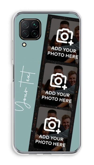 Gepersonaliseerd - Case Company® - Hoesje geschikt voor Huawei P40 Lite hoesje - Filmrol N°1 - Soft Cover Telefoonhoesje - Bescherming aan alle Kanten en Schermrand