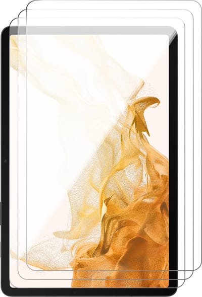 Screenprotector geschikt voor Samsung Galaxy Tab S11 / S10 FE / S10 Lite / S9 FE / S9 / S8 / S7 - 3x Gehard Glas Screen Protector GlassGuard