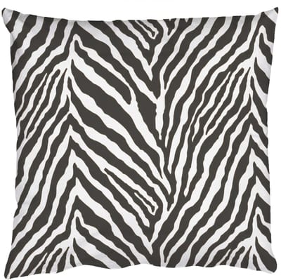 Sierkussens - Kussentjes Woonkamer - 50x50 cm - Zebra - Klassiek - Zwart