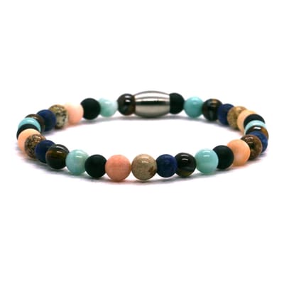 Heren armband color 6mm - IbizaMen