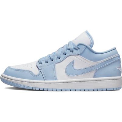 Air Jordan 1 Low Ice Blue Dames Sneakers Wit DC0774-141 38