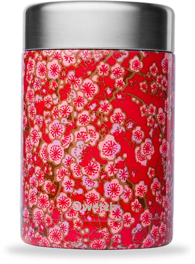 Qwetch Lunchbox Geïsoleerd - Flowers Rood