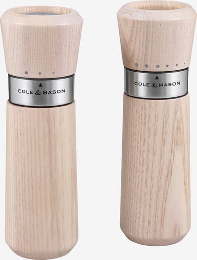 Cole & Mason Lyndhurst Nordic White Peper- & Zoutmolenset - 19cm