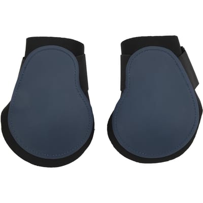 2 pièces Guêtres de Cheval PU   Élastiques Absorbant les Chocs Protège-Jambe de Cheval pour Compétition de Saut