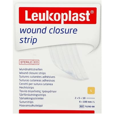 Leukoplast Wound Closure Strip 6x100mm 10