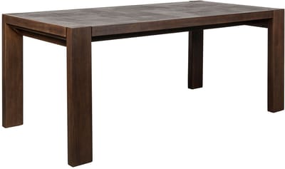 Dutchbone Bruneau Eettafel 180x90 cm Hout Walnootkleur - Bruin