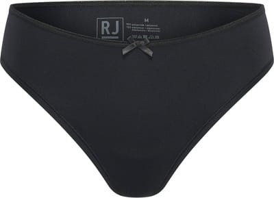 RJ Pure Color Dames String Zwart M