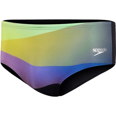 Speedo Allover Digital 14 Cm Zwemslip Veelkleurig UK 30 Man