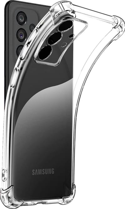 Hoesje voor Samsung Galaxy A73 5G backcover Shockproof siliconen Transparant