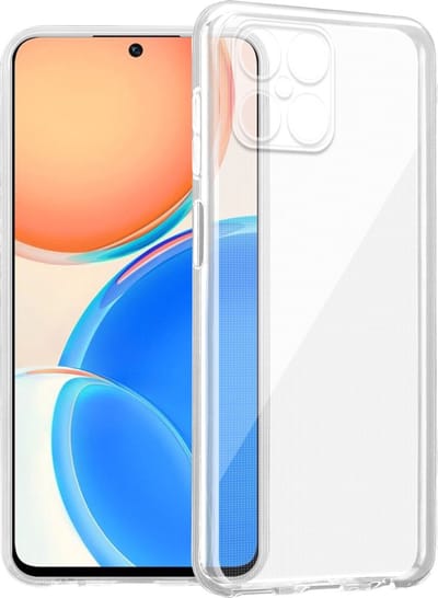 Cadorabo Hoesje geschikt voor Honor X8 in VOLLEDIG TRANSPARANT - Beschermhoes gemaakt van flexibel TPU Silicone Case Cover
