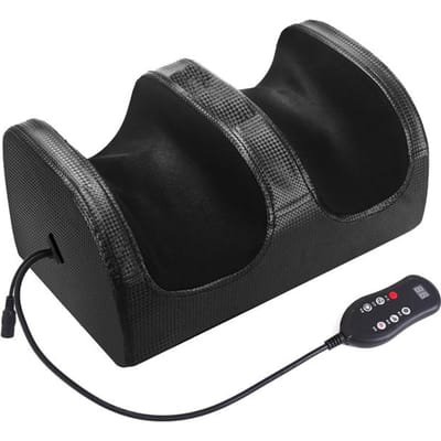 Elektrische Voetmassager Afstandsbediening Verwarmingstherapie Bloedcirculatie Shiatsu Kneedrol Volledige Lichaamsmassage Ontspanningsmachine EU Plug