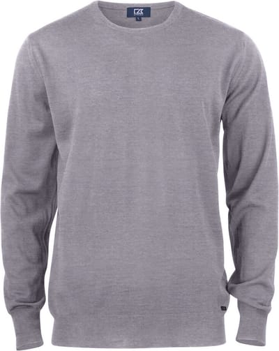 Cutter & Buck Kennewick Crewneck Heren 355406 - Antraciet Melange - S