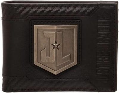 Justice League Metal Logo Bifold Portemonnee