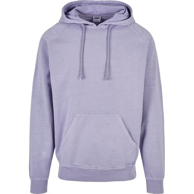 Urban Classics - Overdyed Hoodie/trui - S - Paars