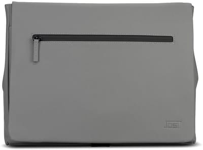 Jost Halmstad Dames laptoptas - 15 inch - Werktas A4 - Imitatieleer - Grijs